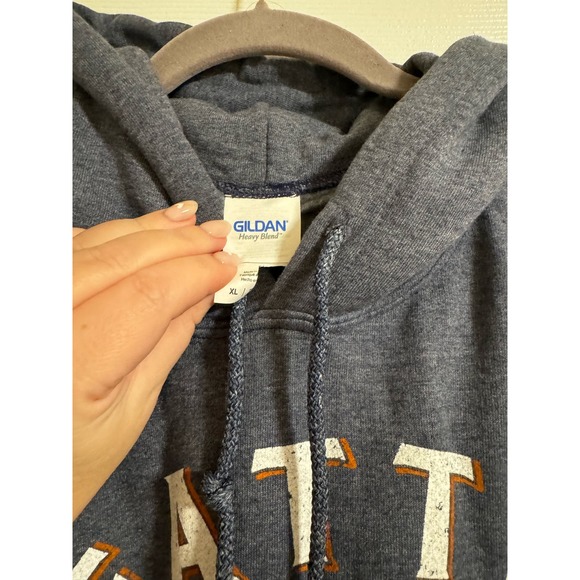 SEATTLE Blue/Grey Hoodie size XL - Picture 3 of 5
